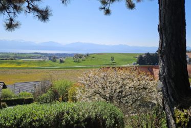 Vue sur le lac grande villa individuelle à Yens s/Morges