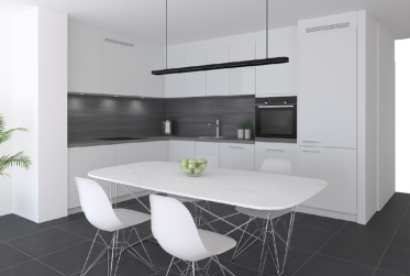 Appartement NEUF - 2½ pièces au 1er étage (Lot A07, plan en rouge)
