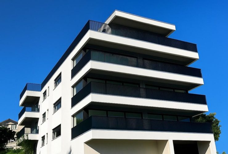 Appartement NEUF - 3 pièces au rez inférieur (Lot A01, plan en vert foncé)