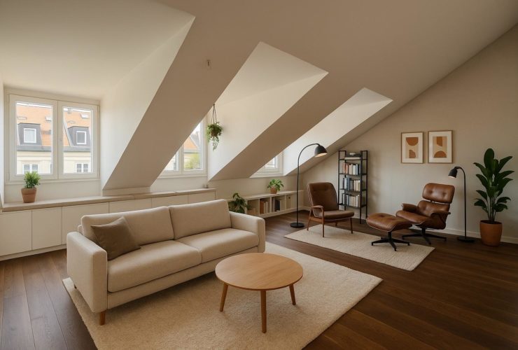 Au centre-ville, beau 4½ pièces au 4ème étage