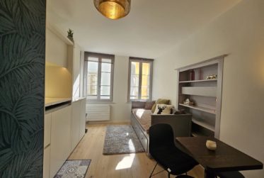 Au centre-ville de Morges, studio meublé