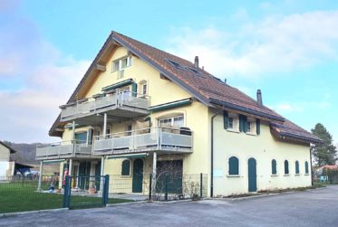 Apples, au coeur du village bel appartement rez de 2 pcs avec terrasse