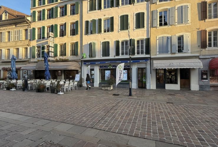 3 pièces au centre-ville de Morges