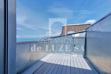 Surplombant le lac : 1.5 pièce avec mezzanine et balcon