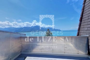 Balcon sur le lac : 2 pièces avec vue sur château de Chillon