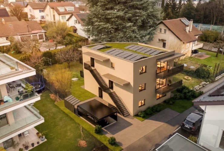 Résidence du Cèdre Lot 5 : 2.5 pièces avec balcon en dernier étage