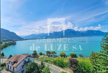 Surplombant le lac : 1.5 pièce avec mezzanine et balcon