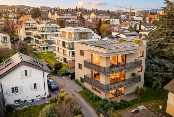 Projet neuf : Un 4.5 pièces avec jardin privatif en ville