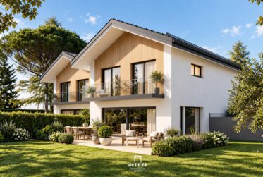 Villa sur plan de 5.5 pièces, design et moderne