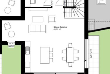 PROJET NEUF : Villa moderne de 5.5 pièces proche de Lausanne