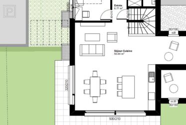 PROJET NEUF : Villa familiale de 5.5 pièces aux portes de Lausanne