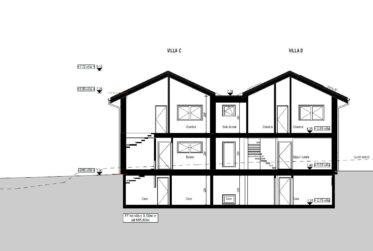 Villa sur plan de 5.5 pièces, design et moderne