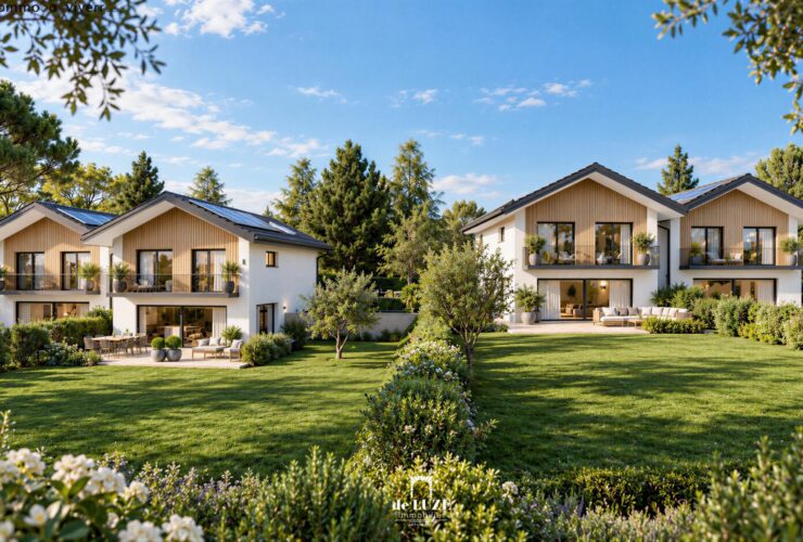 Villa sur plan de 5.5 pièces, design et moderne