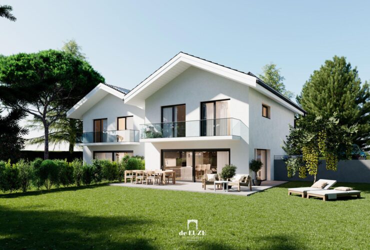 PROJET NEUF : Villa moderne de 5.5 pièces proche de Lausanne